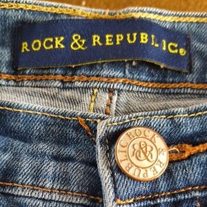 Rock & Republic Classic Denim Jean Shorts